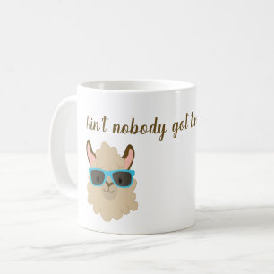Mug Pas le Temps pour ce Visage de Lama