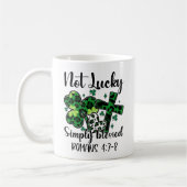 Mug Pas Lucky Juste Béni (Gauche)
