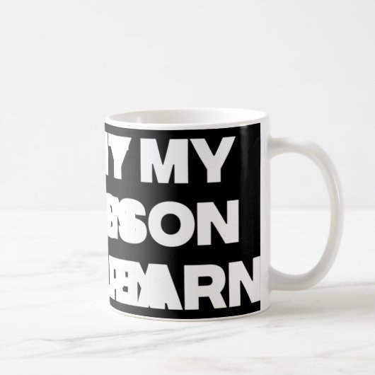Mug Pas ma leçon à apprendre (Droite)