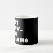 Mug Pas maintenant je joue - Drôle jeu vidéo (Centre)