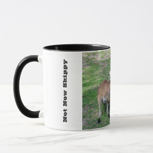 Mug Pas maintenant Skippy (Gauche)