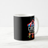 Mug Pas Mon Cirque Pas Mes Clowns Personnel De Cirque  (Devant droit)