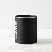 Mug Pas mon cirque, pas mes singes (Centre)