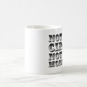 Mug Pas mon cirque, pas mes singes — noir (Centre)