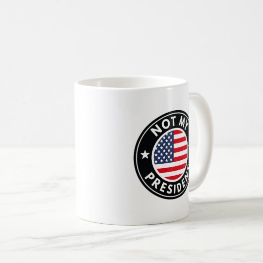 Mug Pas mon président (Devant droit)