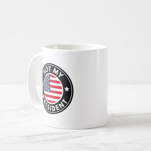 Mug Pas mon président (Devant gauche)