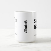 Mug Pas mon problème drôle (Centre)