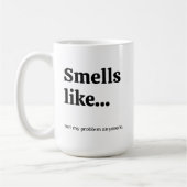 Mug Pas mon problème drôle (Gauche)