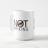 Mug Pas mon roi (Devant gauche)