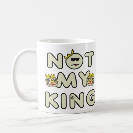 Mug Pas mon roi (Gauche)