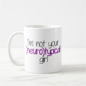 Mug Pas Neurotypique fille (Gauche)