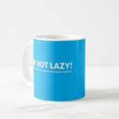 Mug Pas paresseux (Devant gauche)