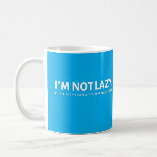 Mug Pas paresseux