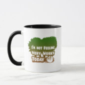 Mug Pas Sensé Très Bien Aujourd'Hui Fantastique Sloth (Gauche)
