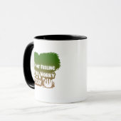 Mug Pas Sensé Très Bien Aujourd'Hui Fantastique Sloth (Devant gauche)