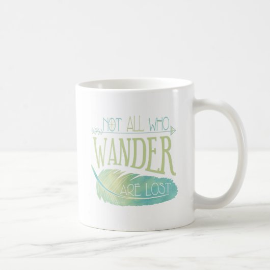 Mug Pas tous ce que Wander sont perdu (Droite)