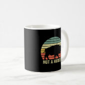Mug Pas un câlin drôle Yellowstone Buffalo Bison Intro (Devant droit)