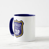 Mug Pas un flic (Devant gauche)