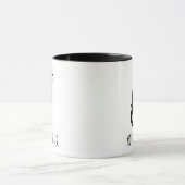 Mug Pas Un Gros Amusant Qui Introduit Le Chat Antisoci (Centre)