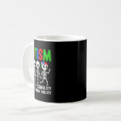Mug Pas un handicap C'est une capacité différente Auti (Devant gauche)