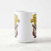 Mug Pas un hibou oiseau du matin (Centre)