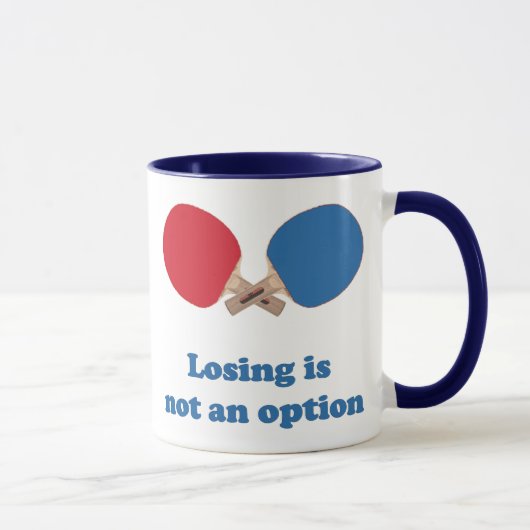 Mug Pas un ping-pong d'option (Droite)