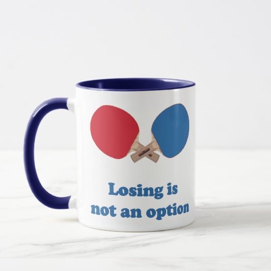 Mug Pas un ping-pong d'option (Gauche)