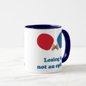 Mug Pas un ping-pong d'option (Devant droit)