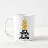 Mug Pas Un Swinger J'Aime Les Ananas (Gauche)