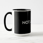 Mug Pas un touriste (Gauche)
