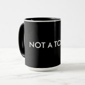 Mug Pas un touriste (Devant gauche)