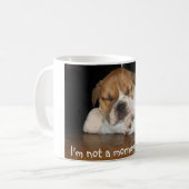 Mug Pas une personne de matin ! (Devant gauche)