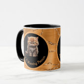 Mug Pas Une Personne Du Matin Ou Votre Texte Ginger En (Devant gauche)