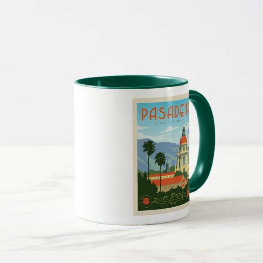 Mug Pasadena, CA (Devant droit)
