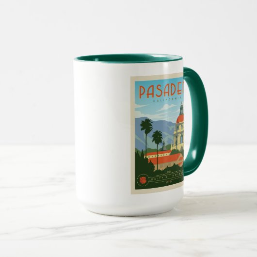 Mug Pasadena, CA (Devant droit)