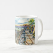 Mug Paseo Gervasoni (acuarela) (Devant droit)