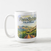 Mug Paso Robles California Vineyard Côte Centrale (Gauche)
