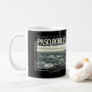 MUG PASO ROBLES CALIFORNIA VINTAGE - EL PASO DE ROBLES