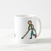 Mug Passage de l'aspirateur (Devant droit)