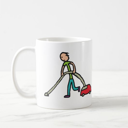 Mug Passage de l'aspirateur (Gauche)