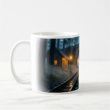 Mug Passage Lanterne de la Forêt Brumeuse de Chemi