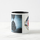 Mug Passager Pacifique 4 cyan de vapeur du Missouri (Centre)