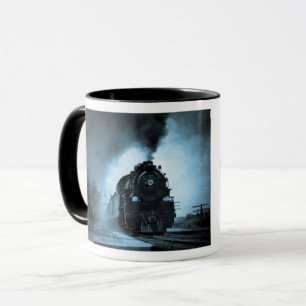 Mug Passager Pacifique 4 cyan de vapeur du Missouri