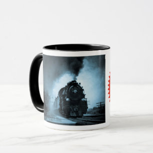 Mug Passager Pacifique 5 cyan de vapeur du Missouri