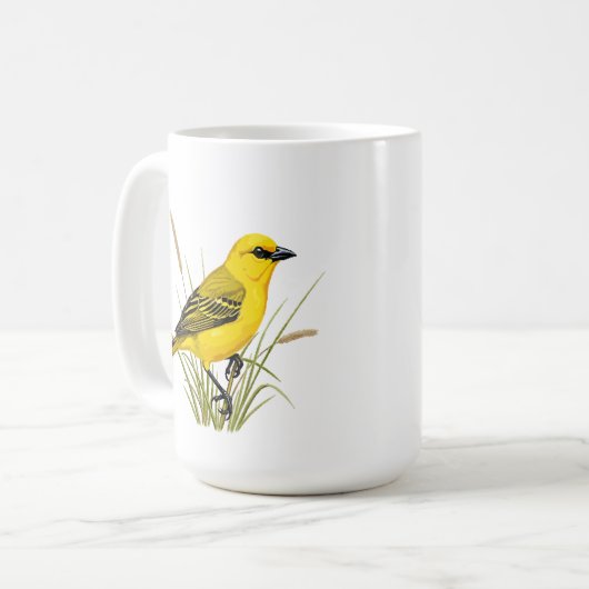 Mug pássaro amarelo (Devant gauche)