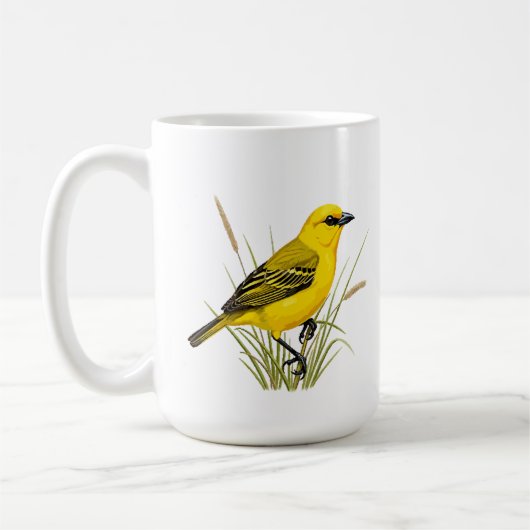 Mug pássaro amarelo (Gauche)
