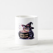 Mug Passe De Ma Potion, Kawaii Halloween Witch Cat Cla (Centre)