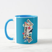 MUG PASSE D'EMBARQUEMENT ASTANA KAZAKHSTAN (Gauche)