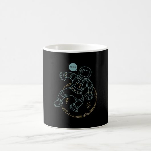 Mug Passe-moi sur la Lune (Centre)
