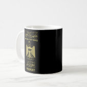 Mug Passeport irakien Irak (Devant gauche)